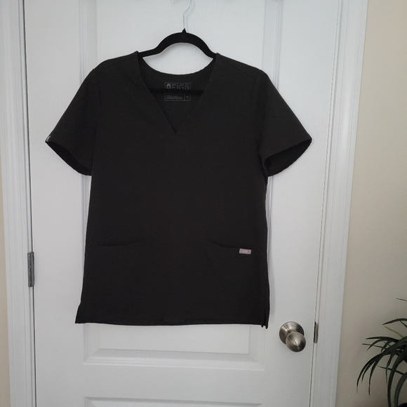 SOLD FIGS Black Scrub Set Medium - Picture 2 of 5